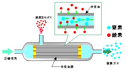 oxygen-enriching-hollow-fiber-membrane